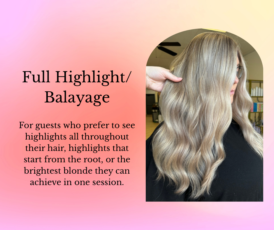 Full Highlight/Balayage