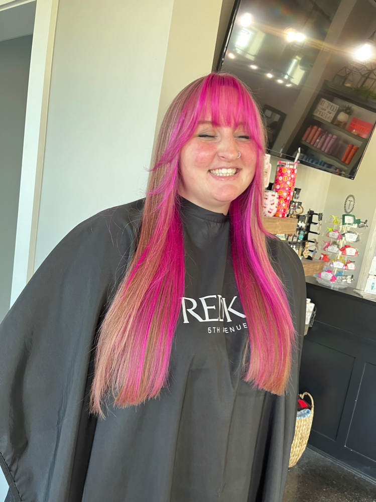 Bang Trim at Hair by Kallie Zmolik in Ennis, TX