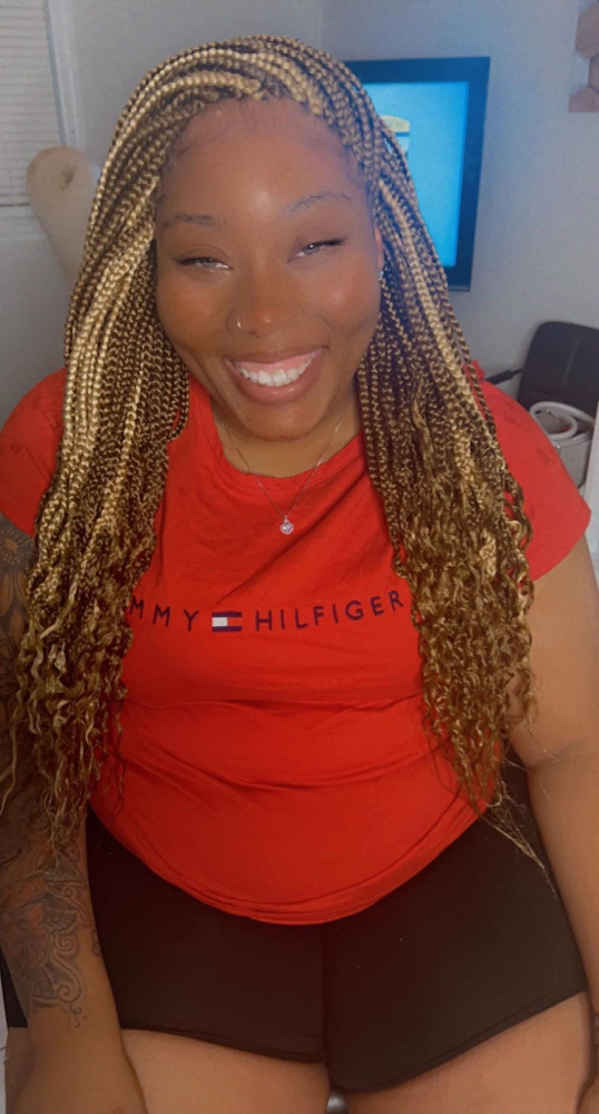 Medium Box Braids