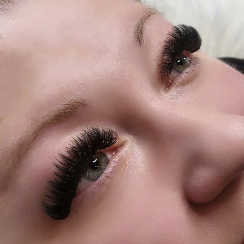 Full Set Mega Volume Lashes at Plush Beauty in Monroe, MI