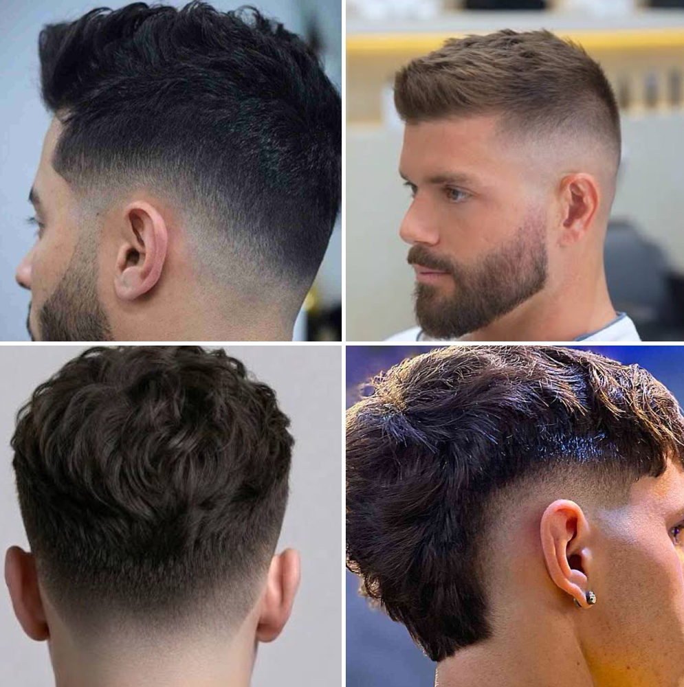FADE MEN HAIRCUT at International Unisex Salon in Mahopac, NY