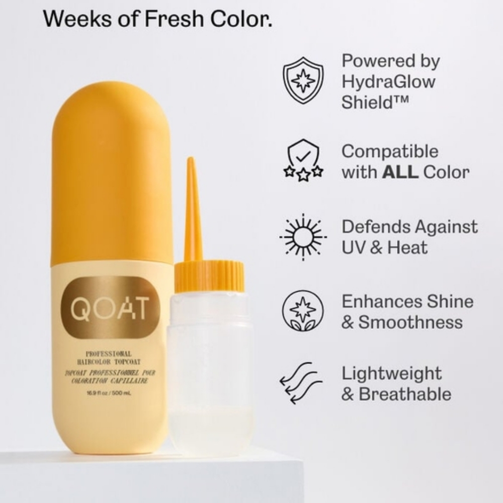 Qoat Haircolor Topcoat at Queen.Bee.Styles At Belle's Studio in Sonora, CA
