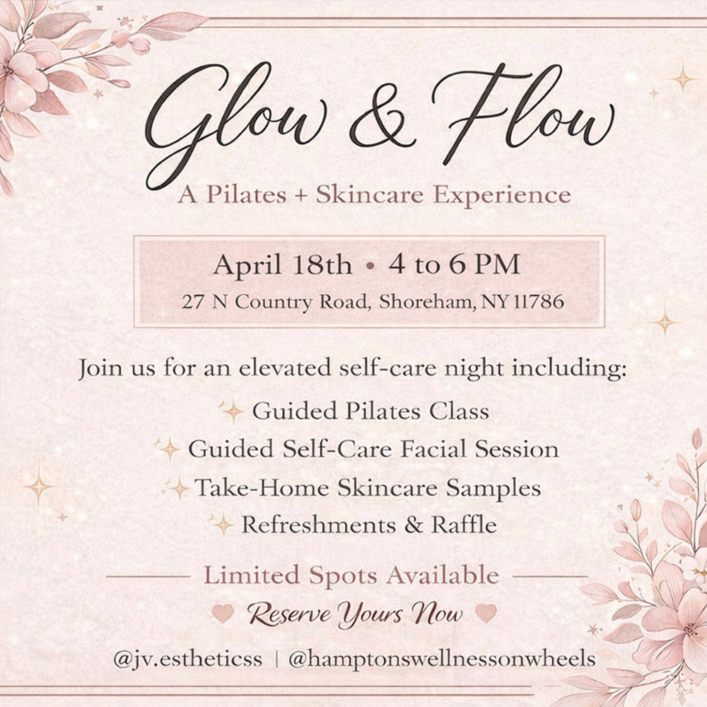 Glow & Flow RSVP at JV Esthetics in Shoreham, NY