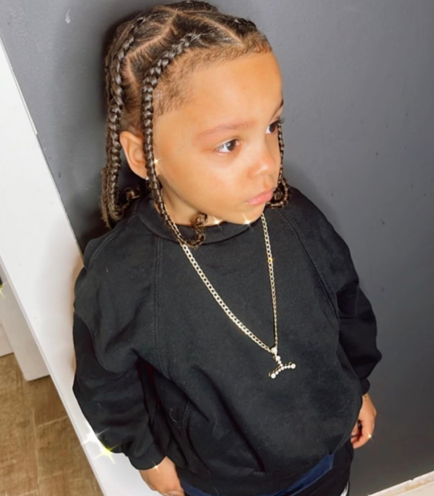 Pop smoke deals braids for kids