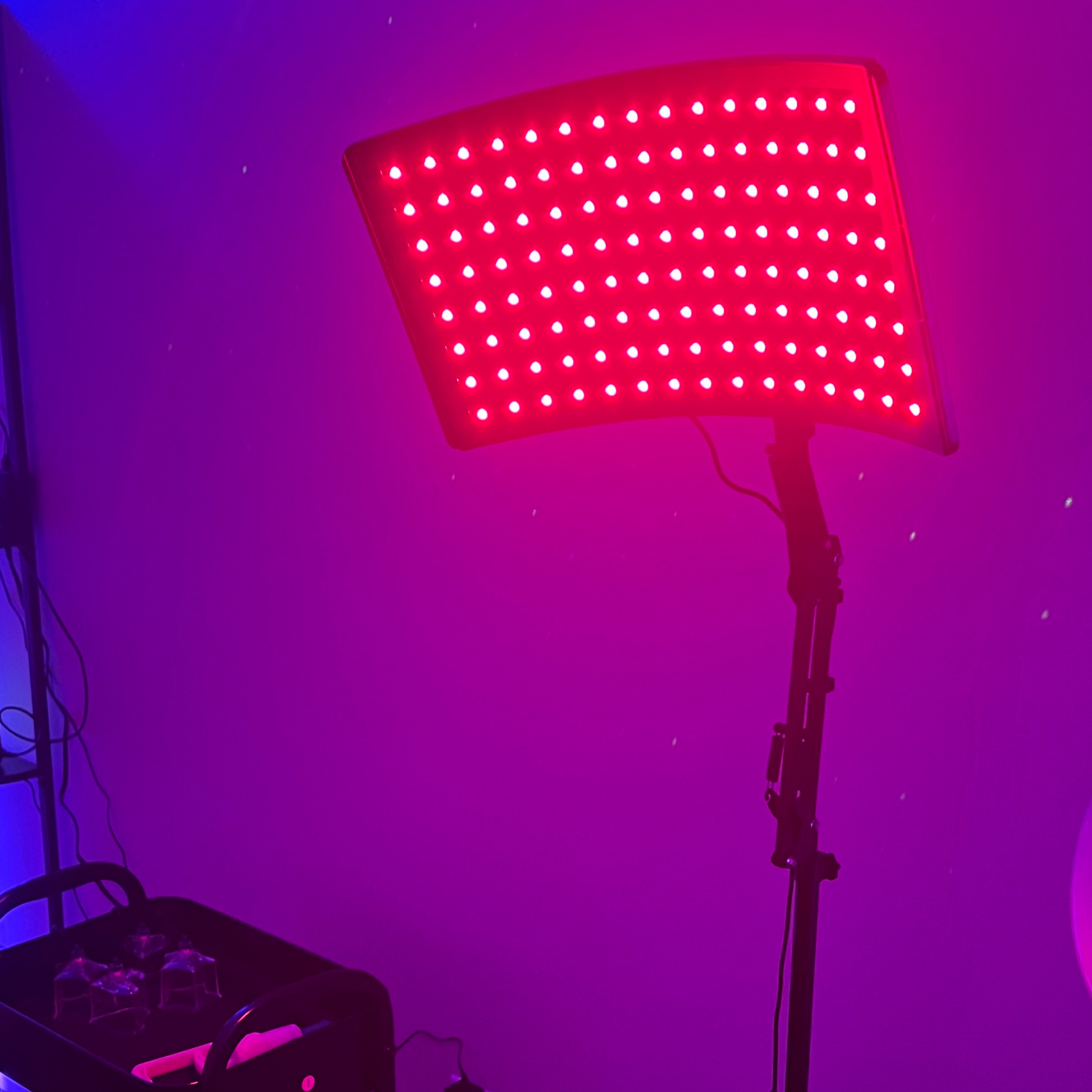 Red light at Relax & Revive in Lakewood, CO