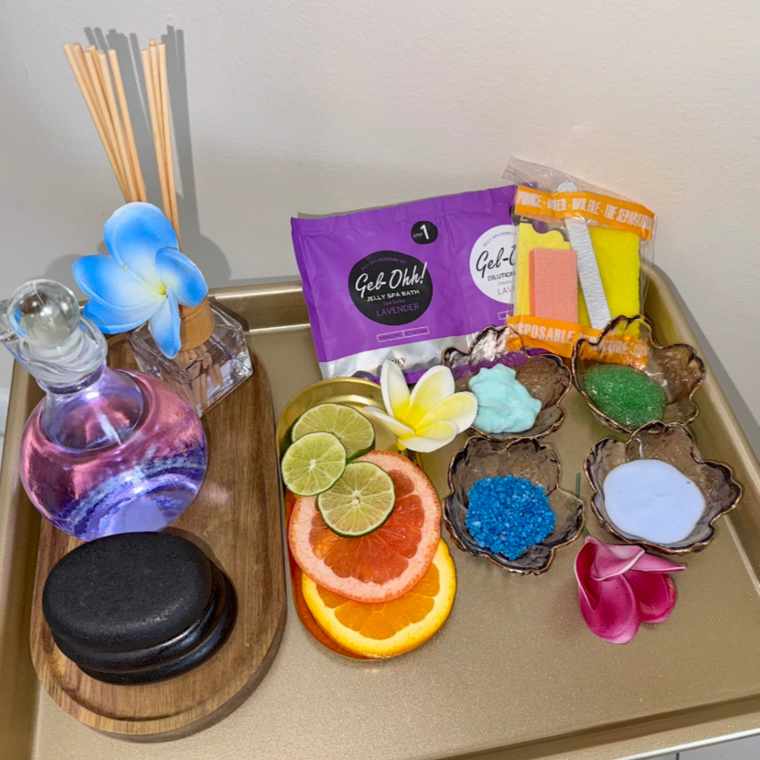 Luxury Jelly Pedicure at Platinum Nails in Jacksonville, FL
