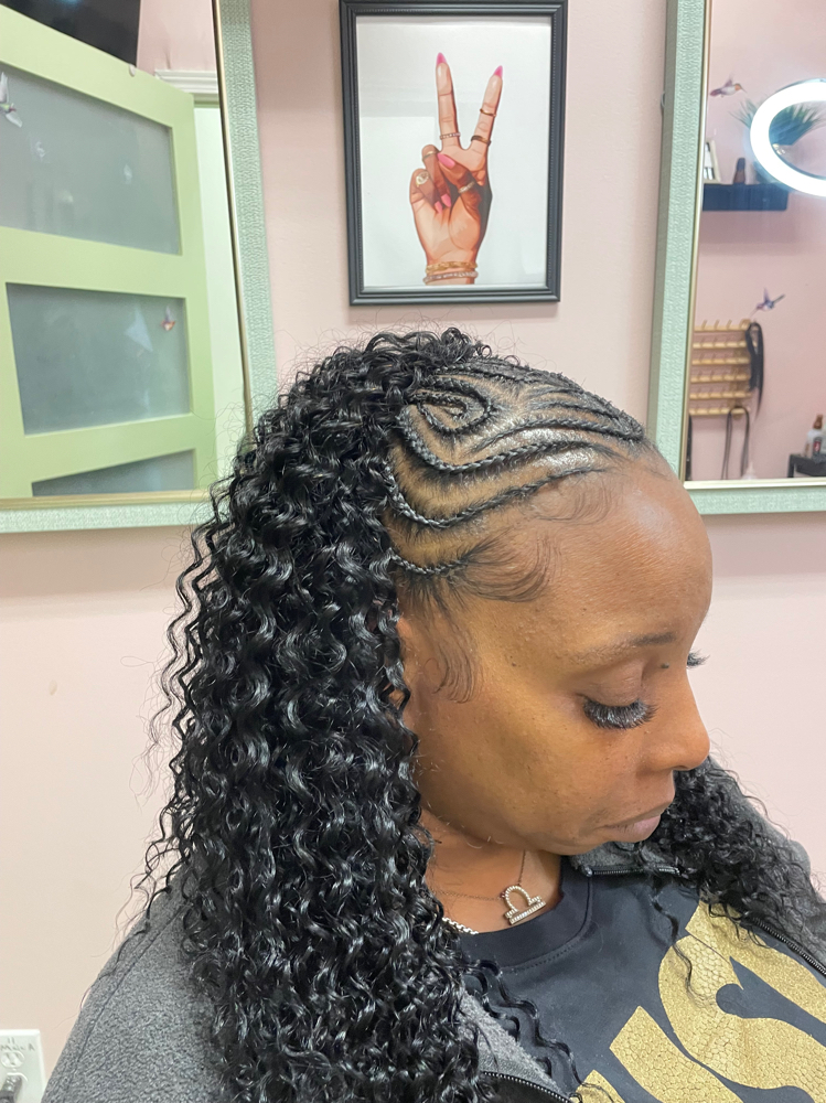 Tribal Braids + Sew-In