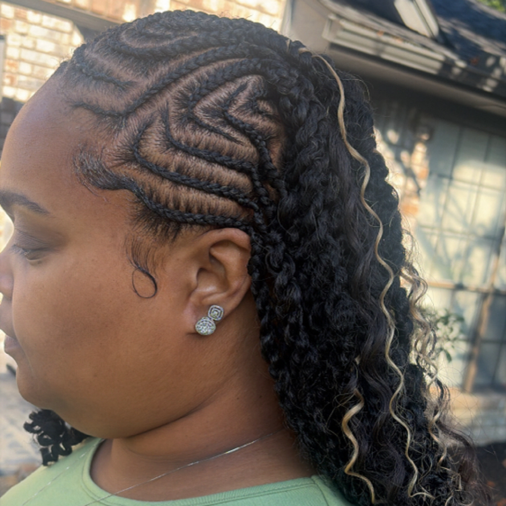 Fulani W/Twist & Boho Bob-Bra Len. at BeyoutifulHairtique in Duncanvile, TX