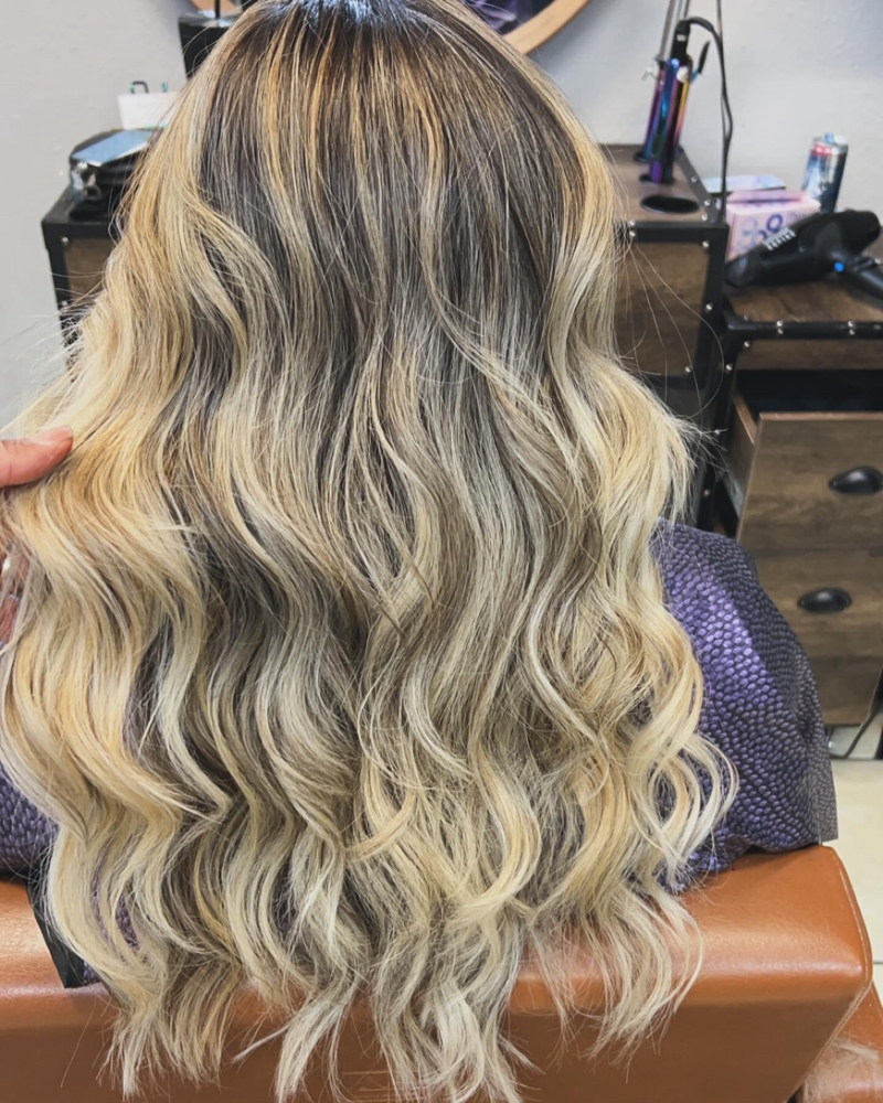 Full Head Of Balayage Or Foilyage