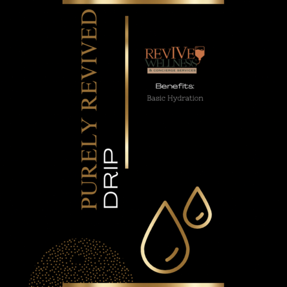 Mini Purely Revived Drip at RevIVe Wellness & Concierge Services in Houston, TX