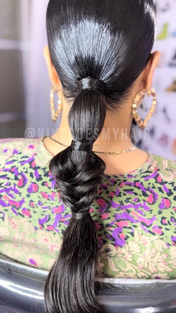 Creative Freestyle Ponytail