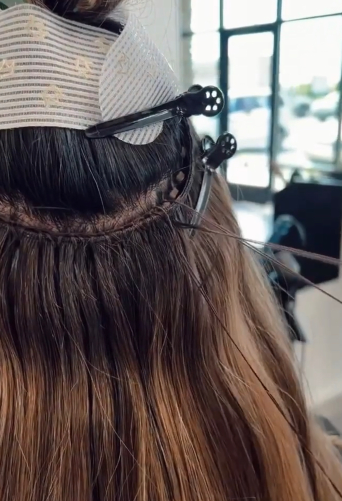 Beaded Weft Extensions