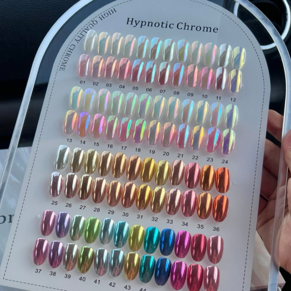 H y p n o t i c C H R O M E at Tiffany_5280 Nails Studio in Lakewood, CO