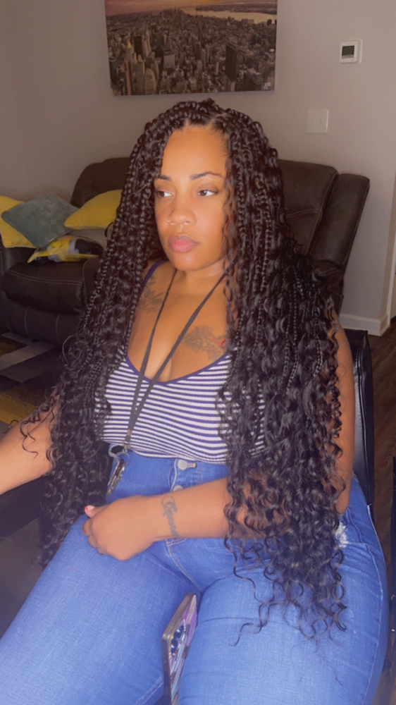 Braid Over Locs