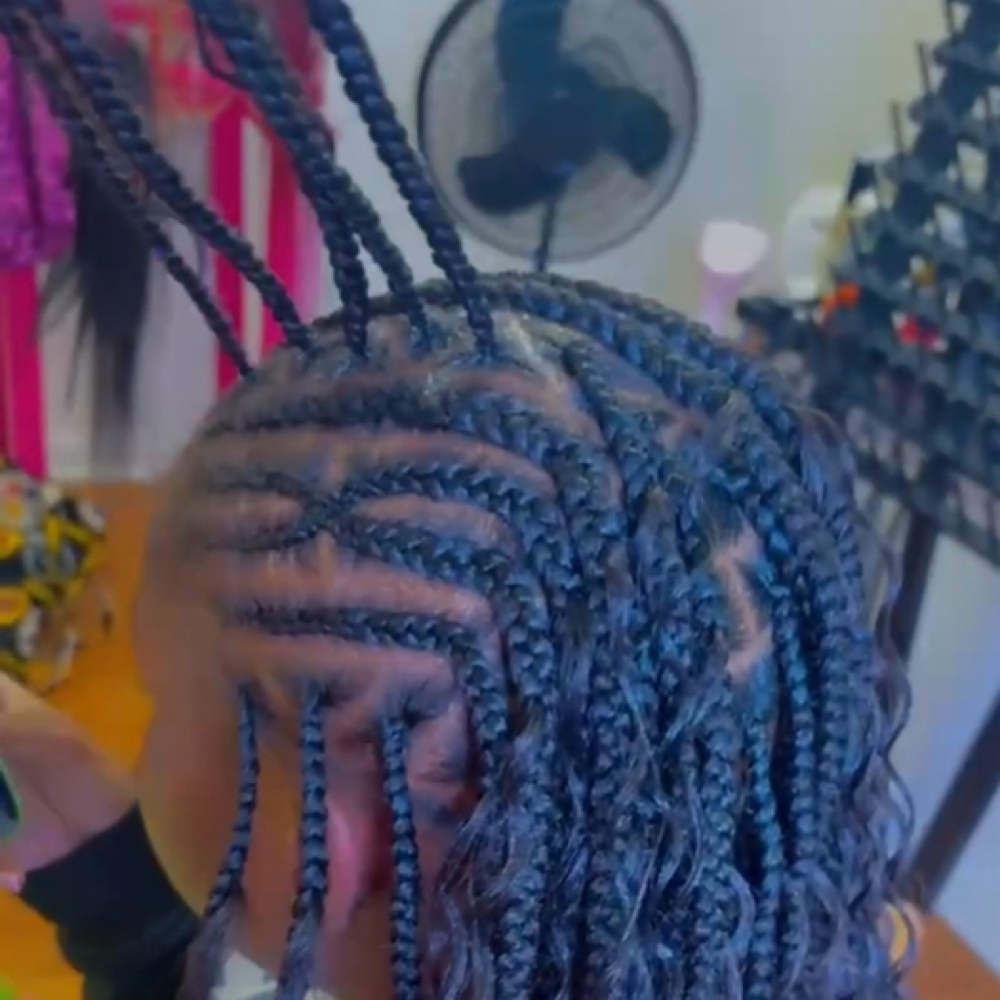 Flipover Fulani Braids at Braided By NiQue in Saint Marys, GA