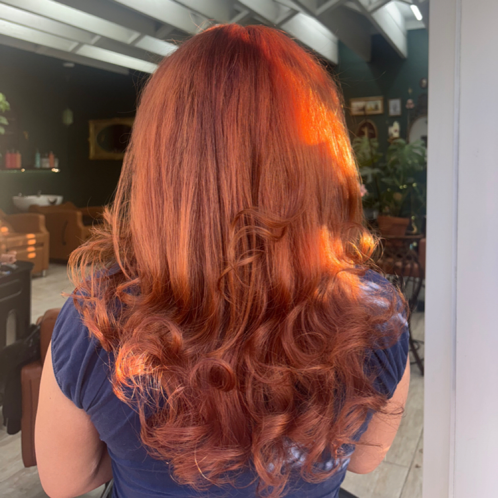 lightener + color w/Sol🌀 at Velvet Moon Hair & Nails Studio in Ventura, CA