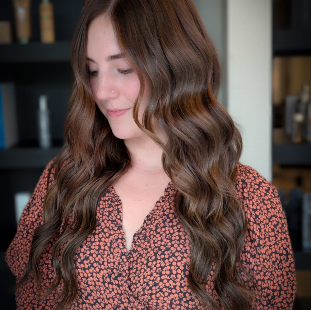 Dry Style at Hair by Charlotte Nickell in Lubbock, TX