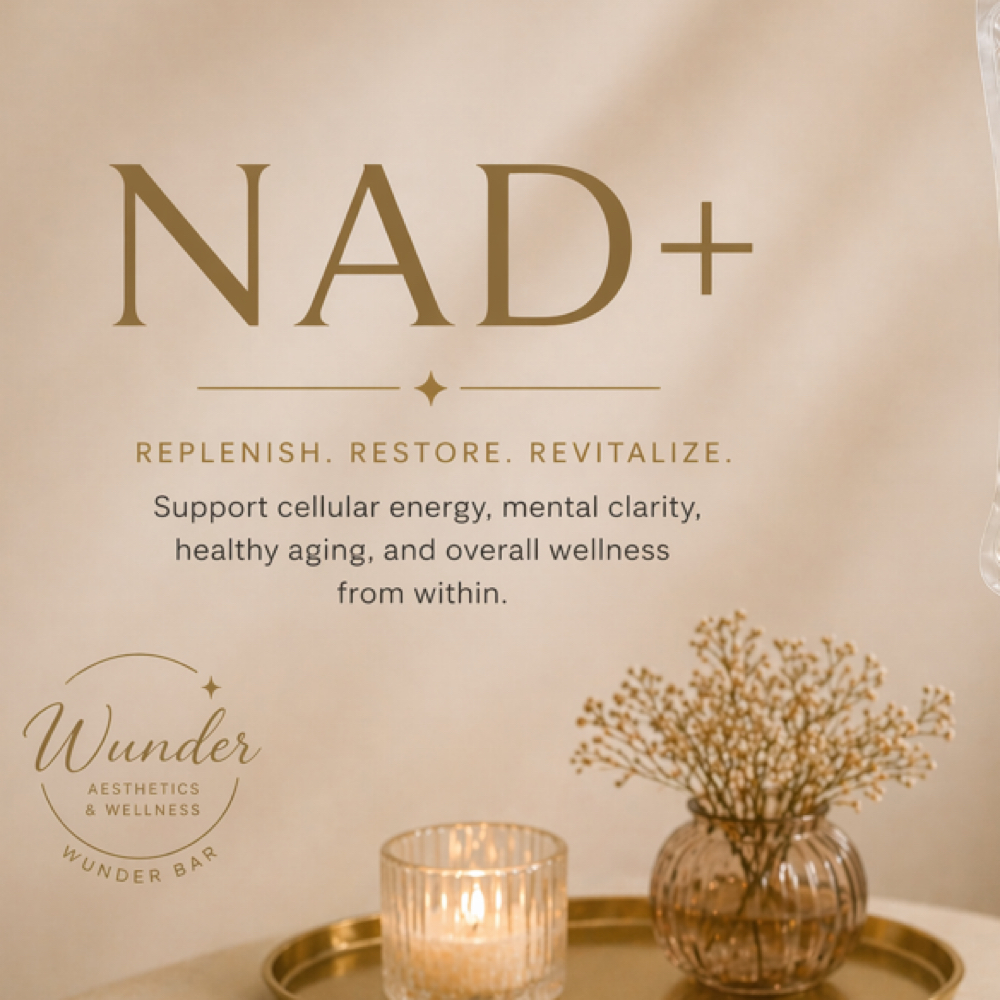 NAD+ shots at Wunder Aesthetics & Wellness in Town & Country, MO