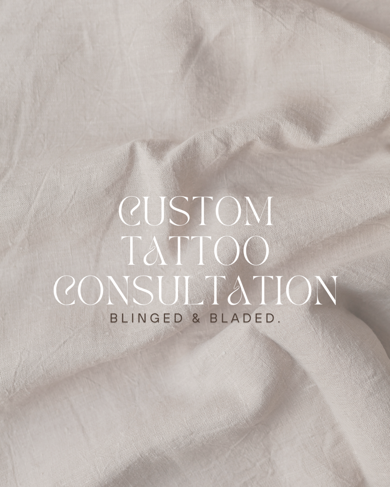 Custom Tattoo Consultation