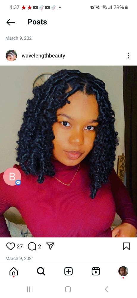 Distress Locs at Wavelength Beauty By Donna in Mount Laurel, NJ