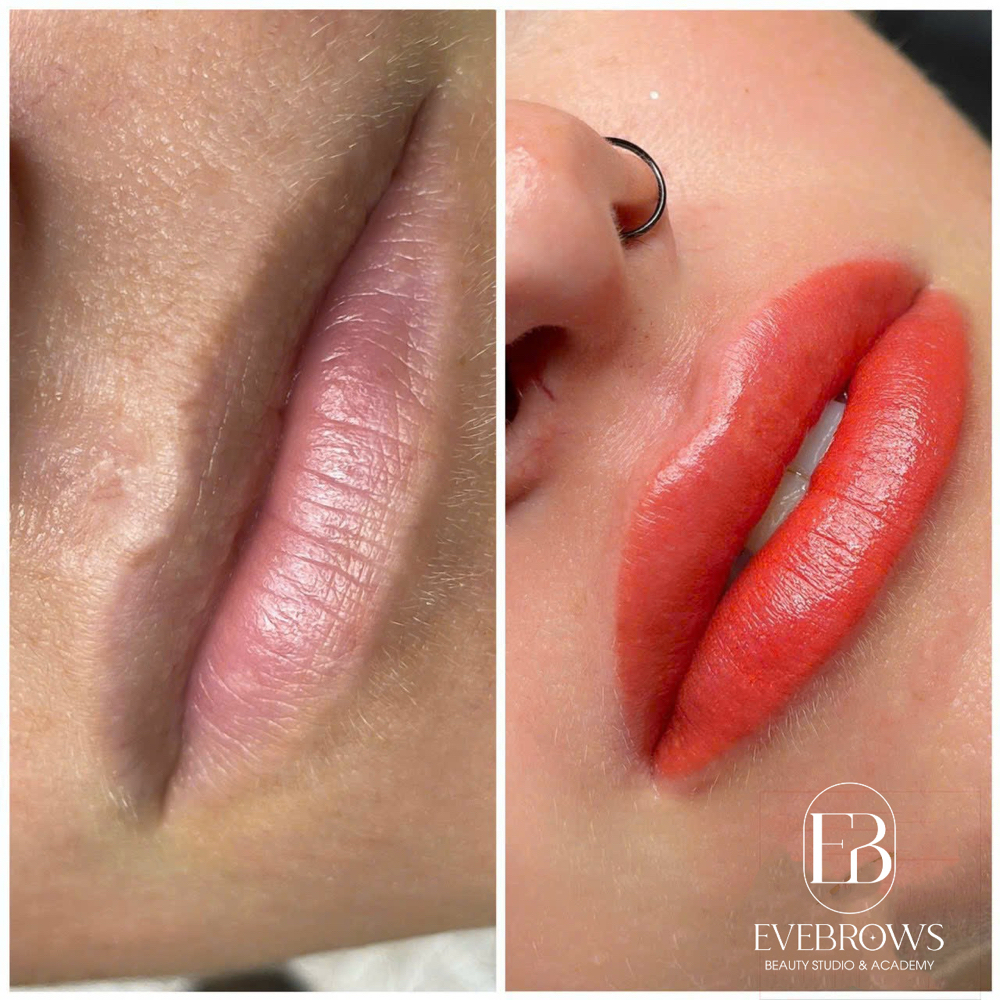 Lip Blush Initial Session at EveBrows Studio in Fayetteville, GA