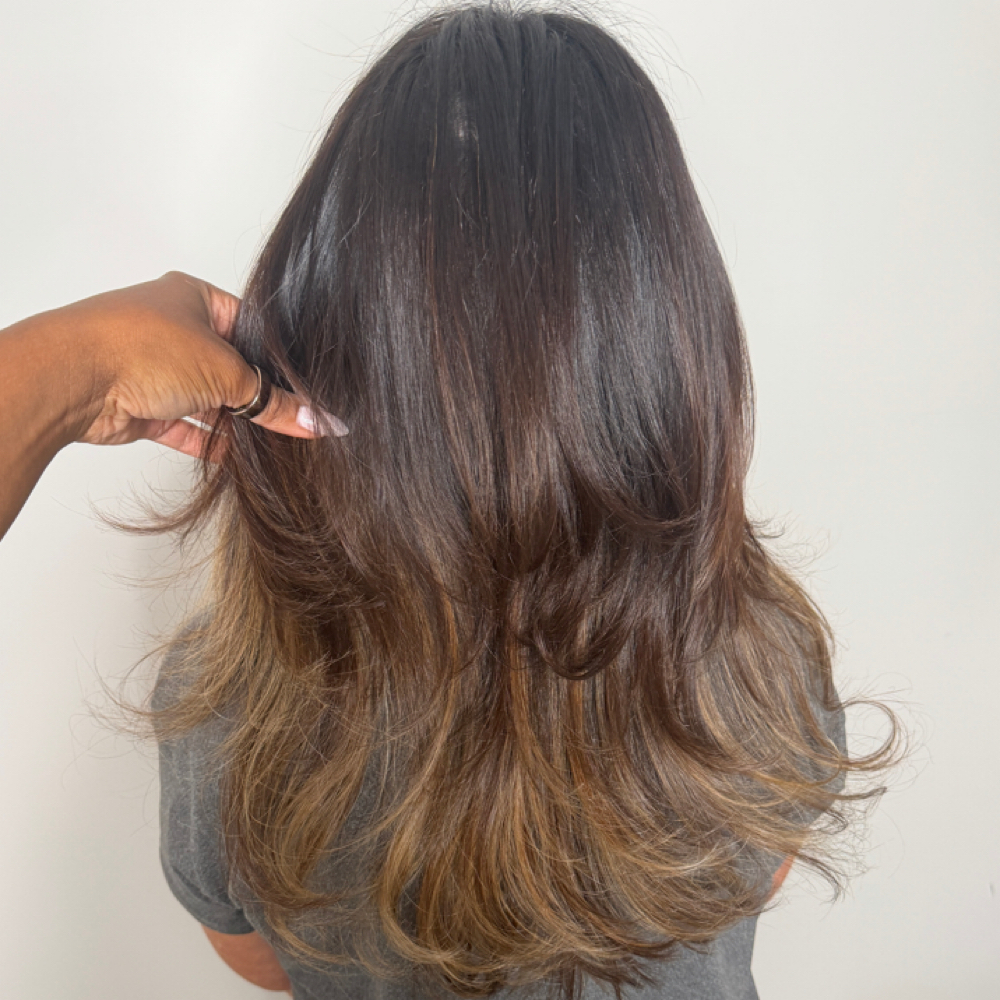 Mini highlights / accent foils at Knakedeye in New Bedford, MA
