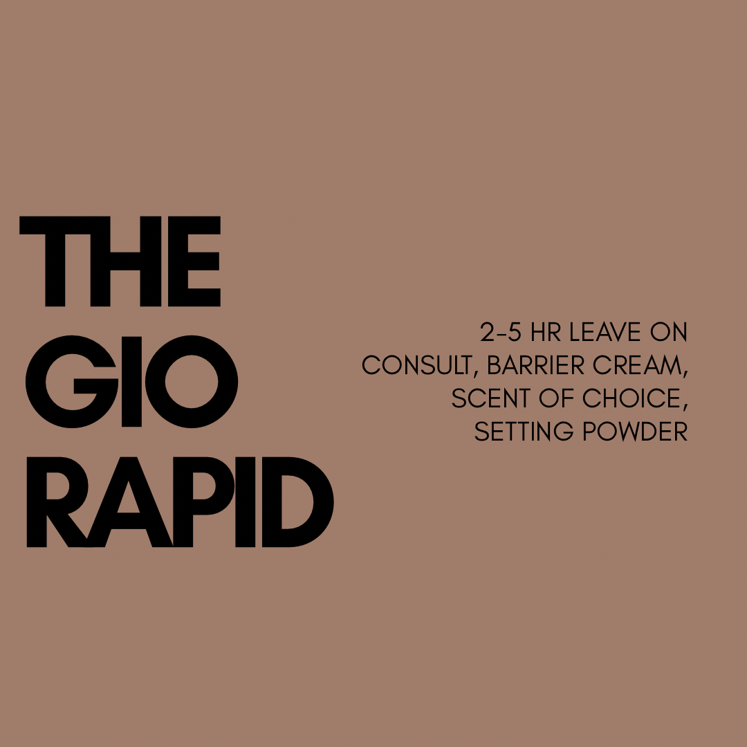 The GIO Rapid (2-5 hr Rinse Time) at Glo Inside Out Spray Tans in Fayetteville, NC