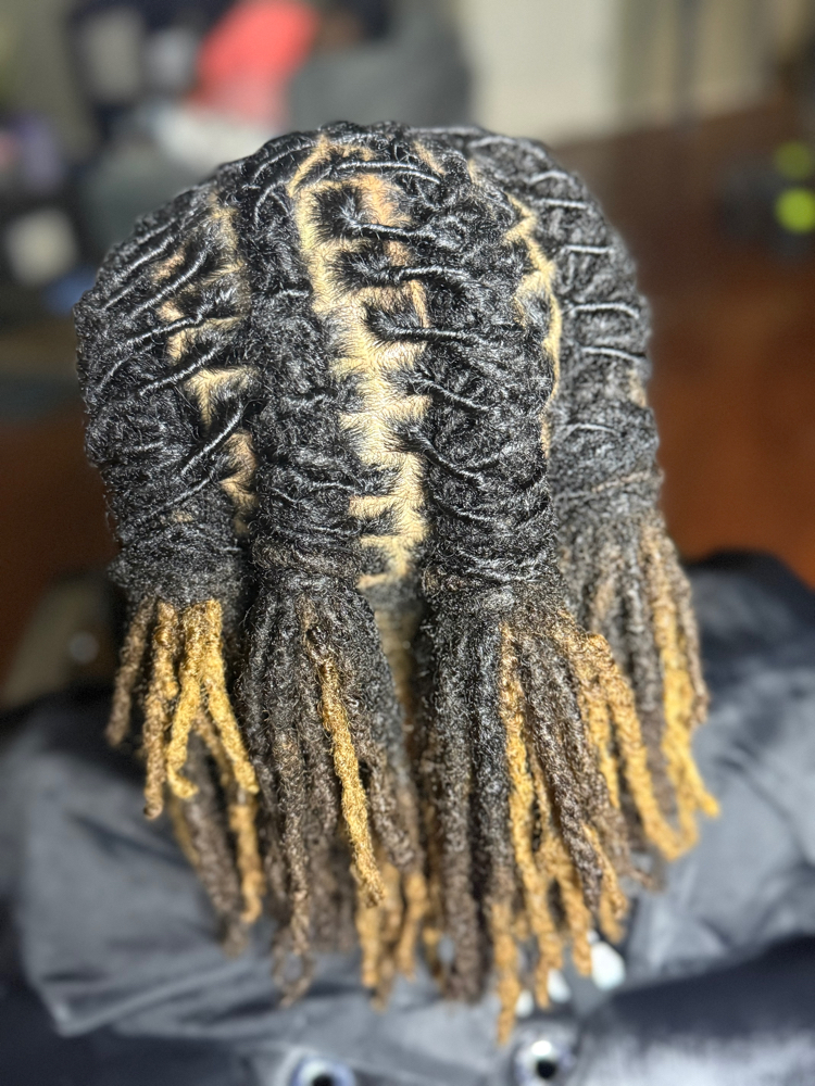 Loc Retwist w/style