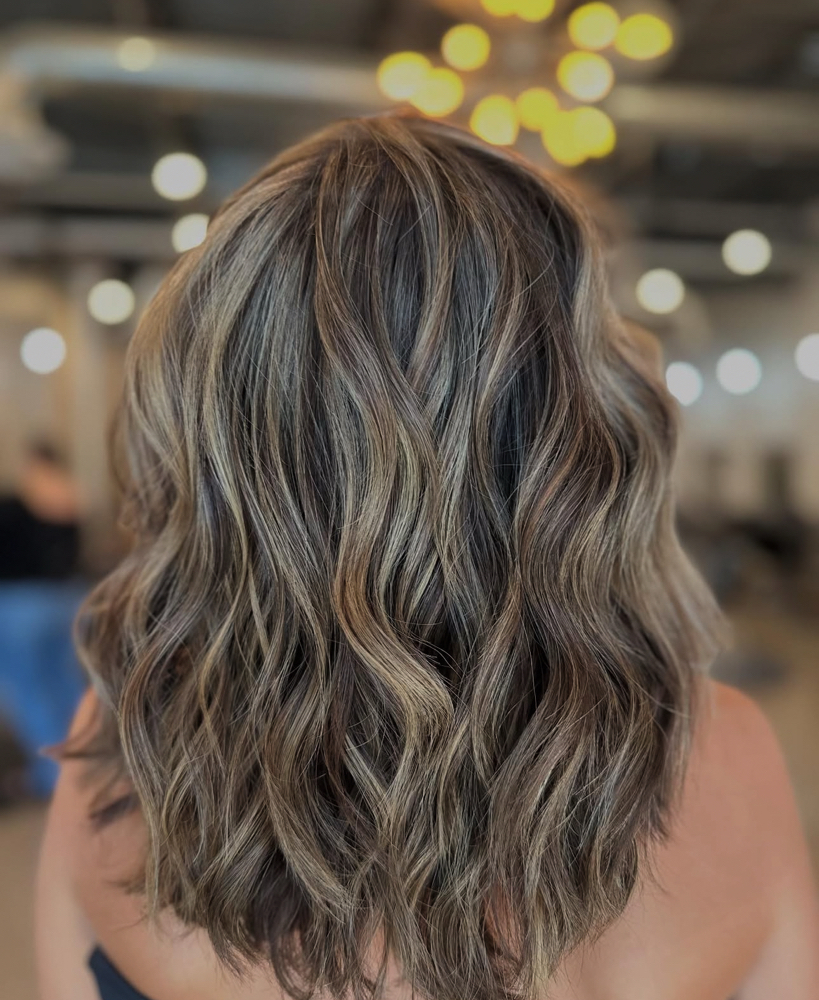 Partial Foil With Color Between