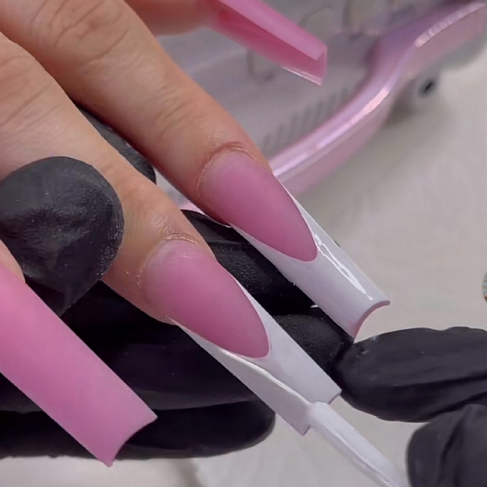 Gel French 10 Fingers Or Toes at Beauty central Fw in Fort Worth, TX