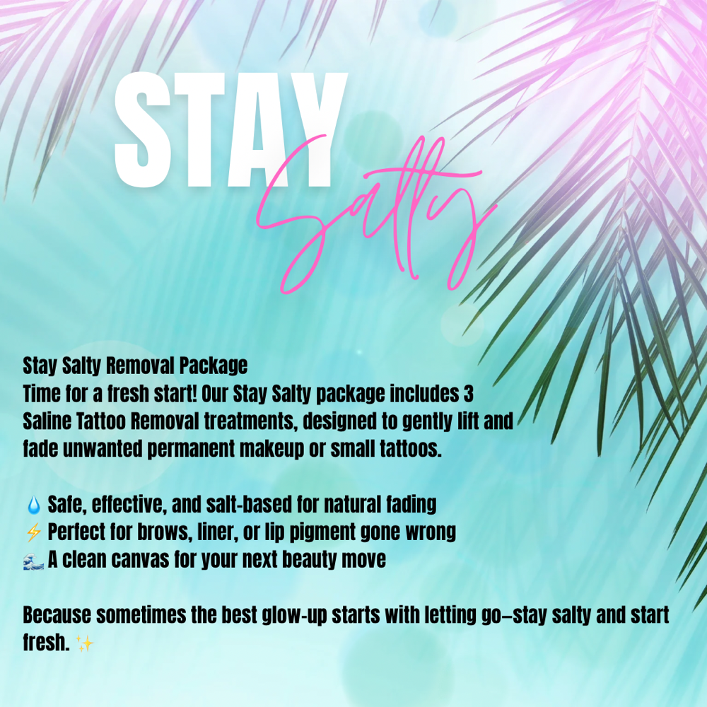Stay Salty Tattoo Lightening Packag