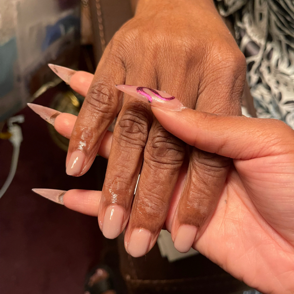 Structured Gel Manicure at RAW Nails by Ray in Winter Park, FL