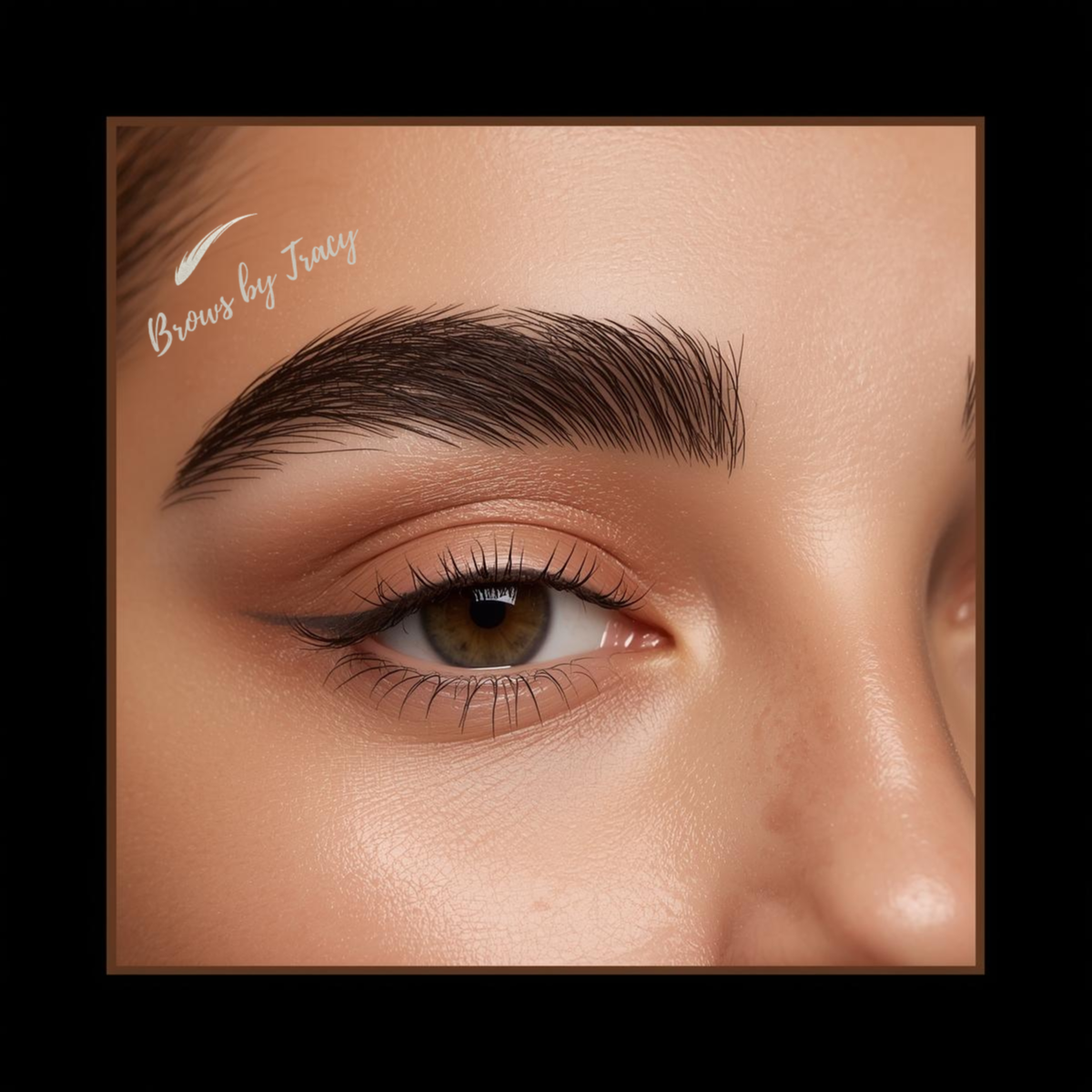 AFTER 4-6 WEEKS TOUCH UP at Brows By Tracy in Snellville, GA