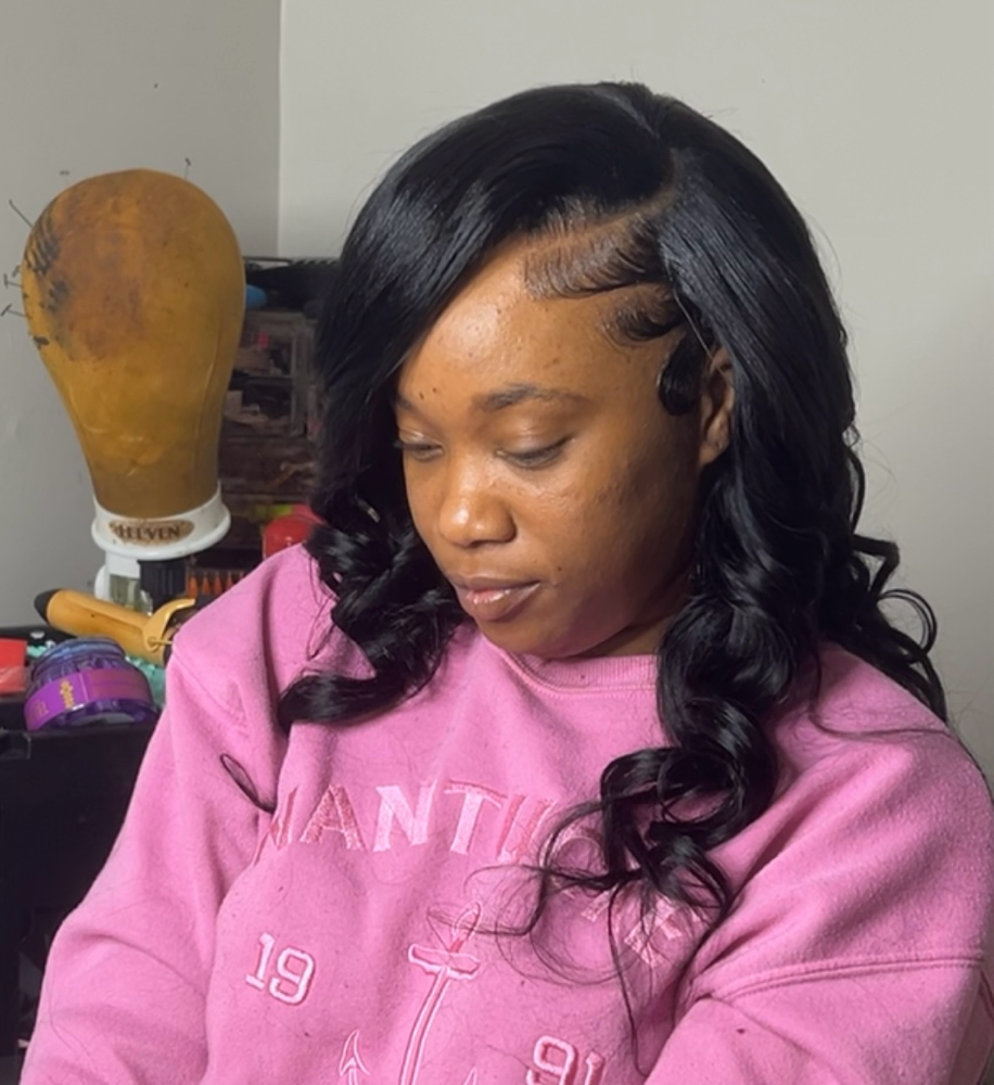 Traditional Sew In (w/ leave out)
