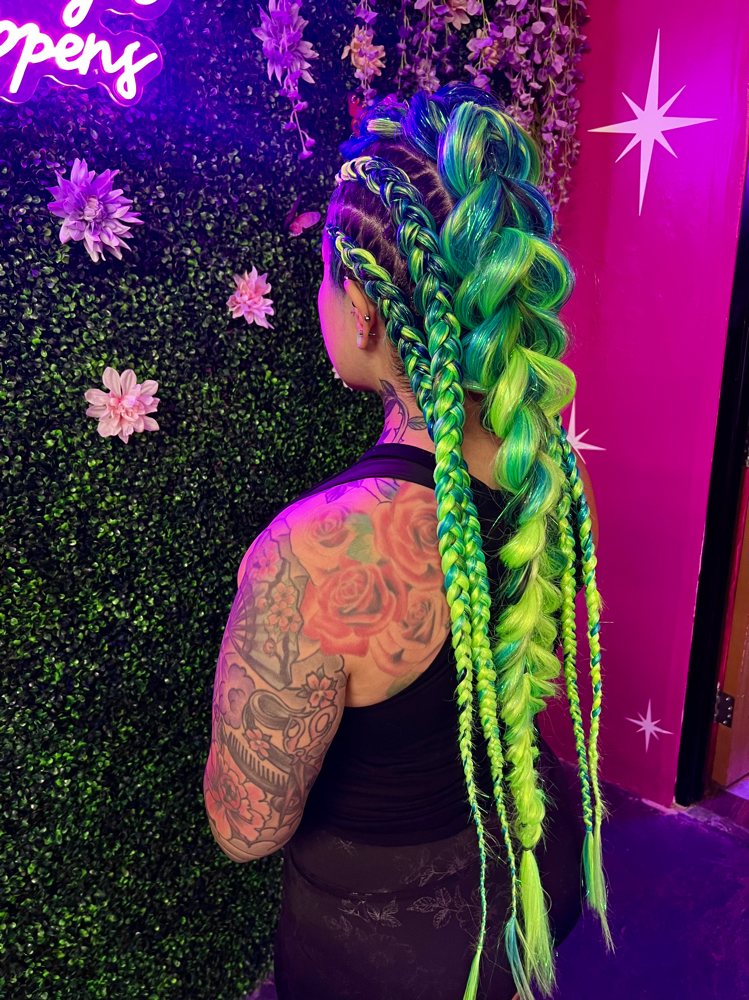 Viking Pull Through Braids