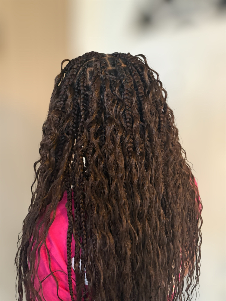 Medium Knotless Braids