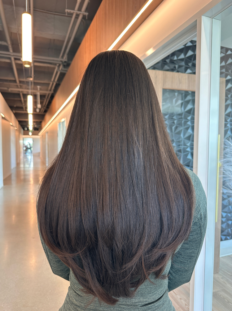 Ladies cut + Blowout at 11:11 Empyreal Hair Studio in Lewisville, TX