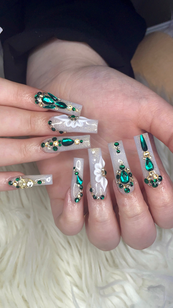 Rhinestone Designs (Per Nail)