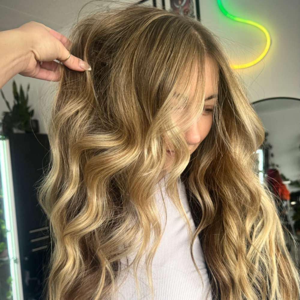 Full Balayage and Blowout at Brandi Skyy in Wheat Ridge, CO