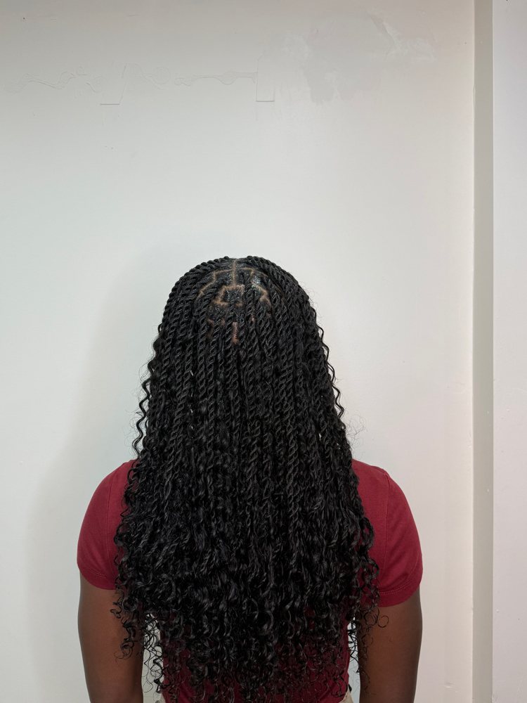 human boho curls min/med fullness at Tea's Hair Styling Box in Brooklyn, NY