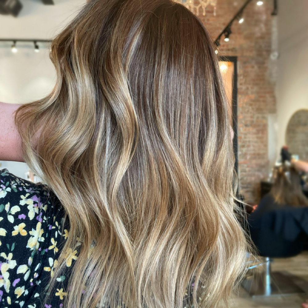 Full Foilyage & Haircut at BLOOM Beauty & Brows in Geneva, IL