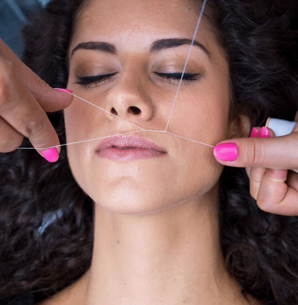 Upper lip Threading or Waxing