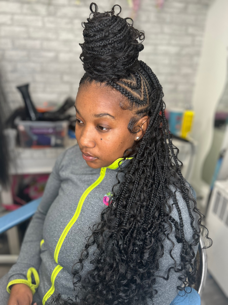 Crazy Boho Mohawk
