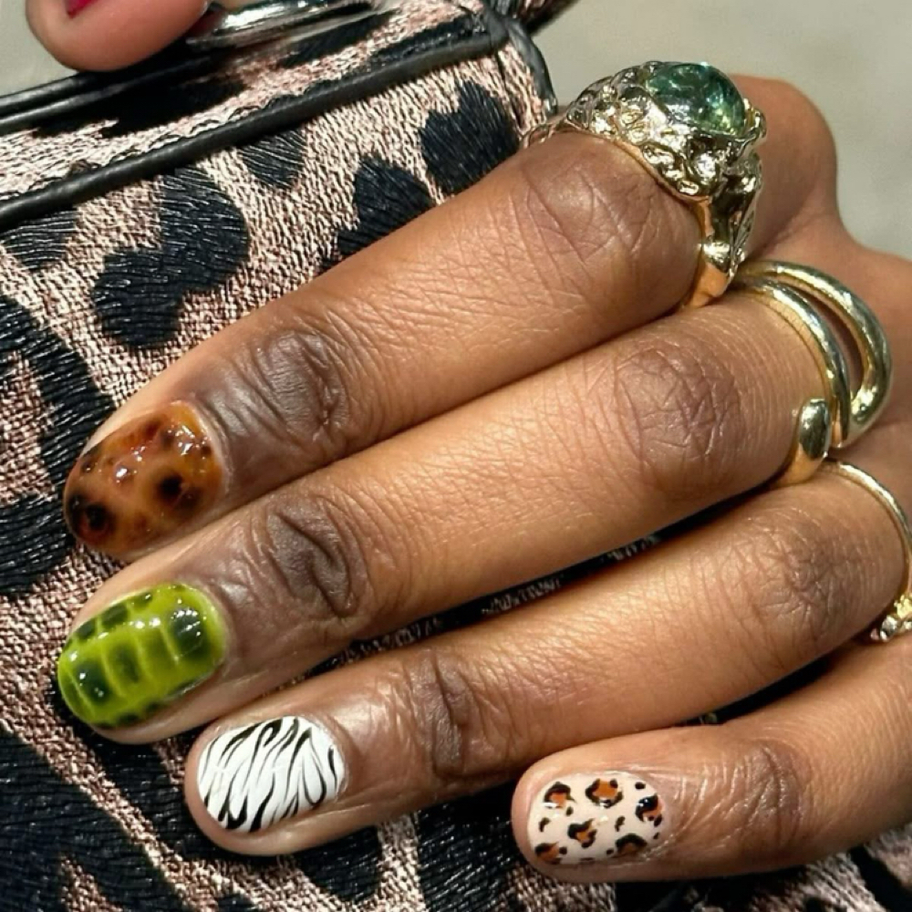 Natural Nails Gel Art at The Arshion in Houston, TX