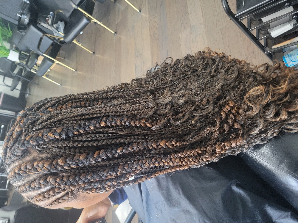 Braids In Front And Crochet In Back at Top Tier Beauty Experience in Cincinnati, OH