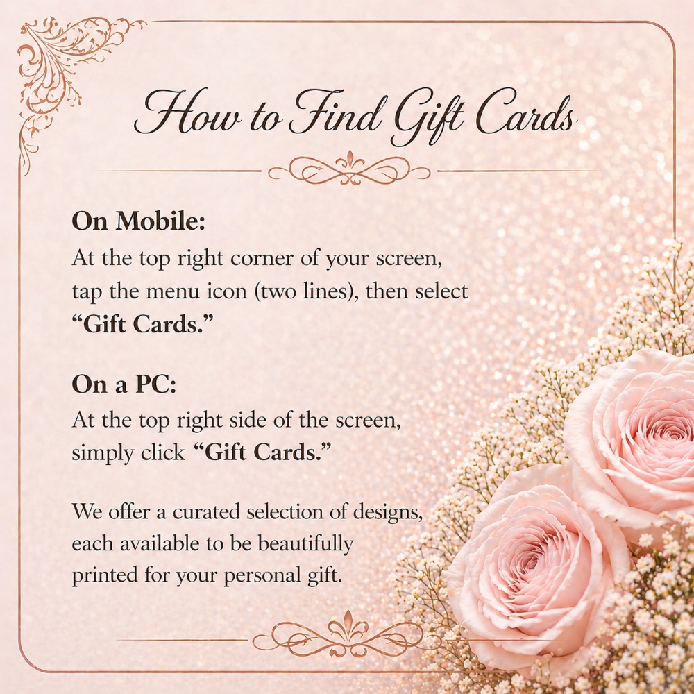 Gift Card Locating Instructions at Fiona's Day Spa in COON RAPIDS, MN