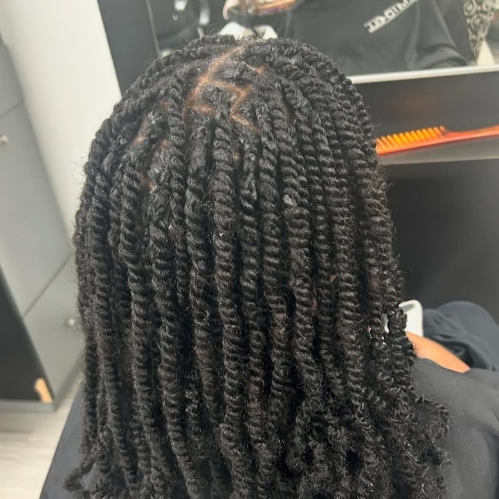 Twists Styles (Senegalese/Marley) at Cultured Crowns Studio in Richmond, VA