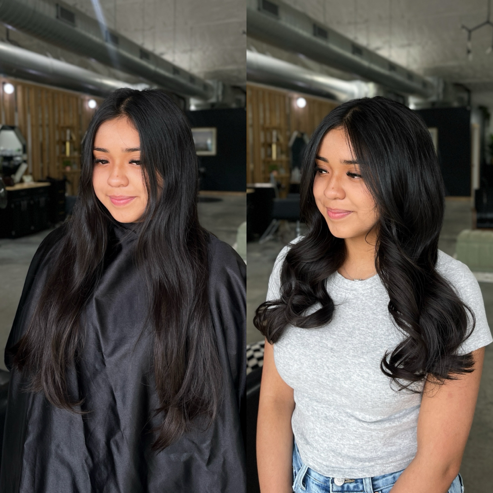 Wash + Cut + Style at Hair By Caelyn in Greenville, TX