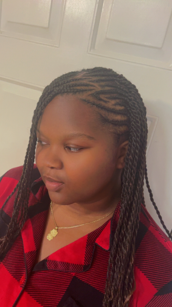 MidBk Tribal/Fulani Braids at Hair.m3.0ut in Moncks Corner, SC