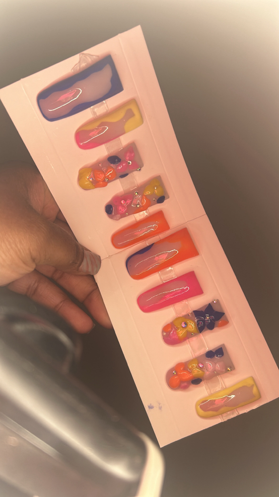 3d Nail Art Or Encapsulation